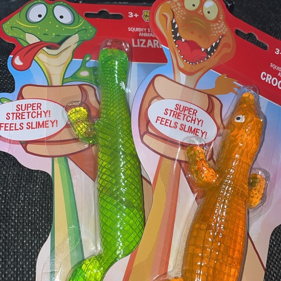 Squish Stretchy Lizard and Crocodile - Picture 2 of 7